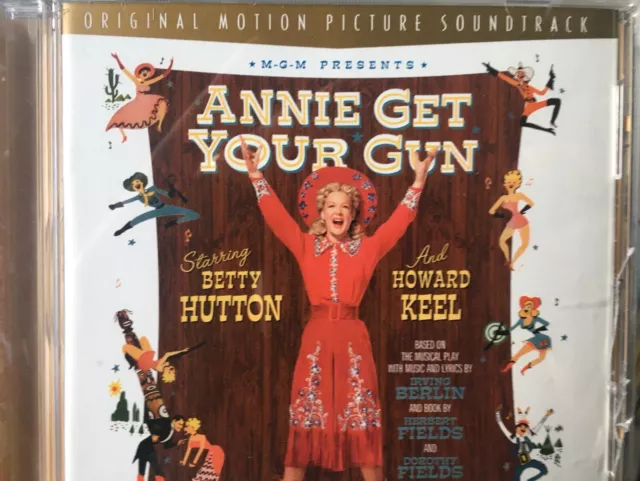 ANNIE GET YOUR GUN - Original Soundtrack CD 2000 Turner Classic / Rhino AS NEW!