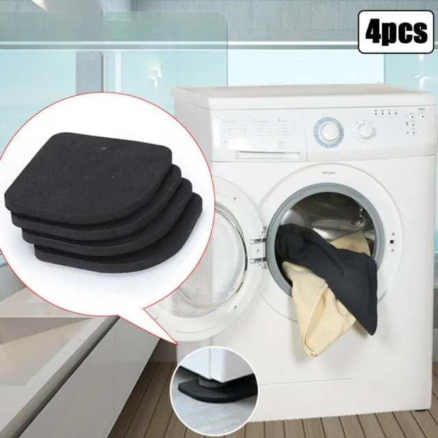 4PCS Lave-linge Sèche-linge Coussinets anti-vibrations Machine à