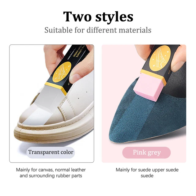 Zapatos Limpieza Borrador Portátil Gamuza Universal Descontaminación Cepillo Zapato Ca ZF