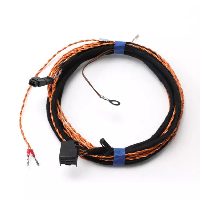 Front Camera MQB Black Lane Assist Keeping Cable For VW Audi with ACC Adaptive 3