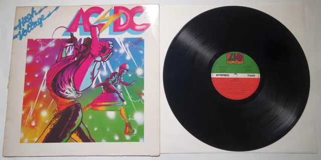 AC/DC – High Voltage (Atlantic Records 1976) LP Vinyl