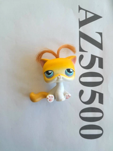LPS #886 Shorthairt cat Chat européen Authentique Littlest Pet Shop Hasbro -146