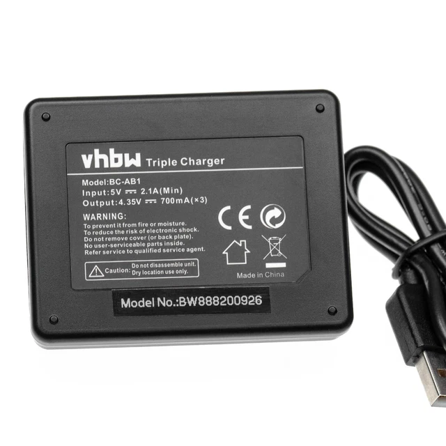Chargeur triple pour DJI AB1