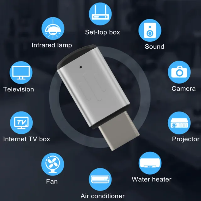 Universal Android Adapter Smartphone Micro USB Type C IR Infrared Remote Control