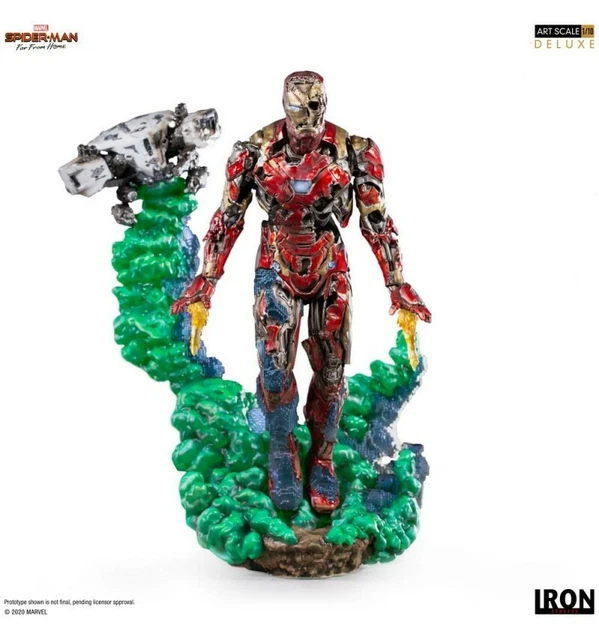 Statue Iron Studios Marvel - Spider-Man Far From Home - Molten-Man 1/10 (neuf)