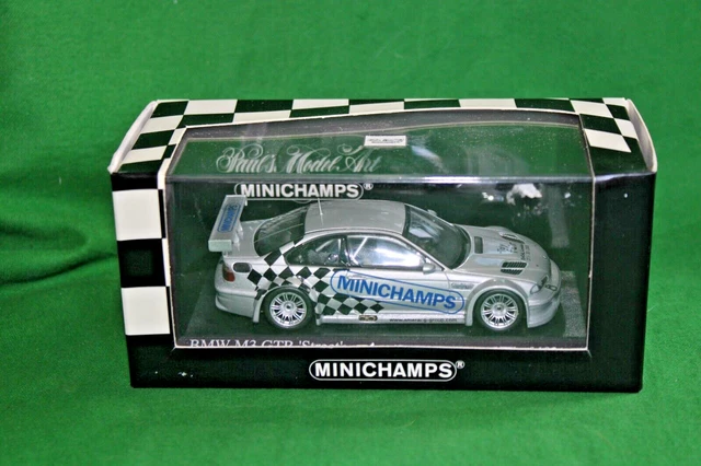 Miniature Minichamps 1/43 BMW M3 GTR - Toy Fair Nurnberg 2005 - Limitée