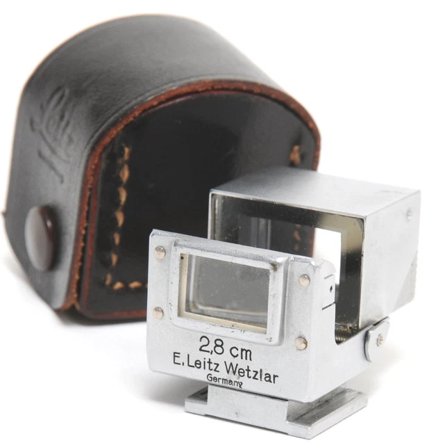Leitz SUOOQ 2.8cm view finder chrome for Leica Hektor 2,8cm