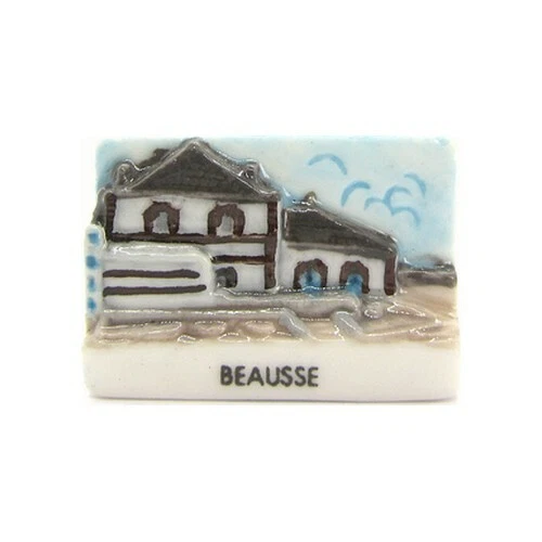 Fève de collection publicitaire _ BEAUSSE _ Porcelaine