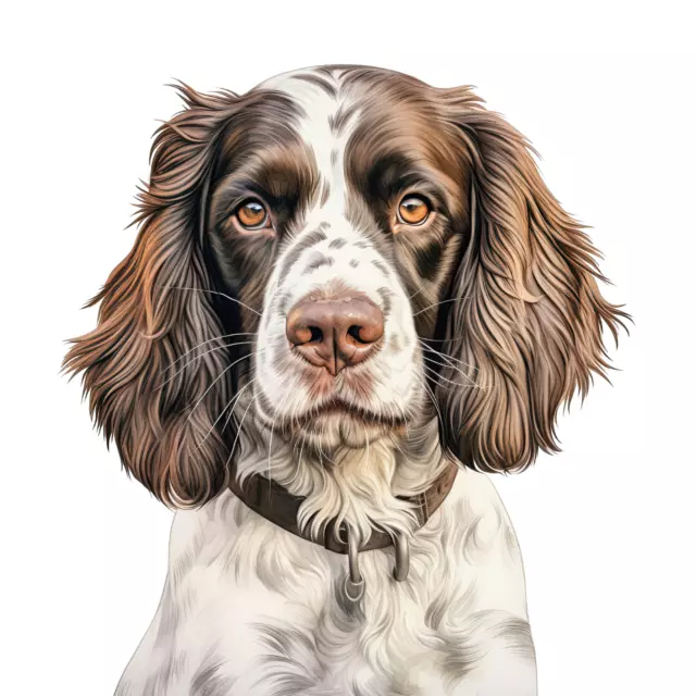 English Springer Spaniel Auto Aufkleber Hunde Sticker