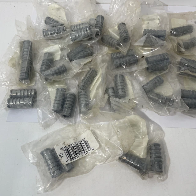 Lot Of 40 Stazin Star Lag Shields 1820S 1/2" Hole 5/16 Lag 1.25" Shaft New