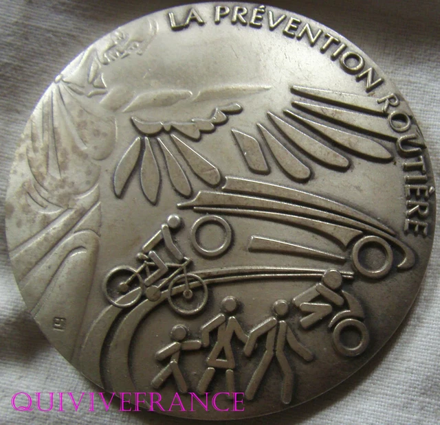 MEDAILLE ART DECO BRONZE SAINT MICHEL ET LE DRAGON BY PIERRE TURIN