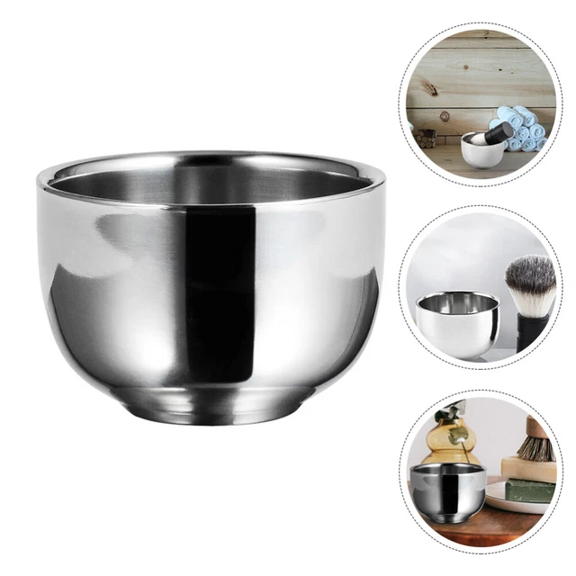 1PC Tasse à raser incassable Bol mélangeur de rasage