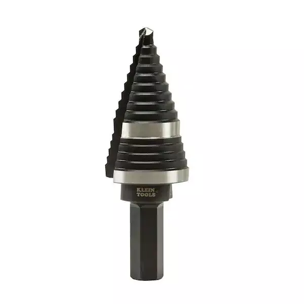 Klein Tools KTSB11 Double Fluted Step Drill Bit 2