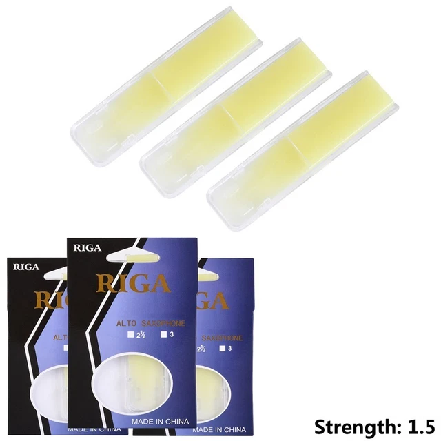 Anches Alto Sax Anches 2.0 pack de 3 pièces anches en résine résistantes à l