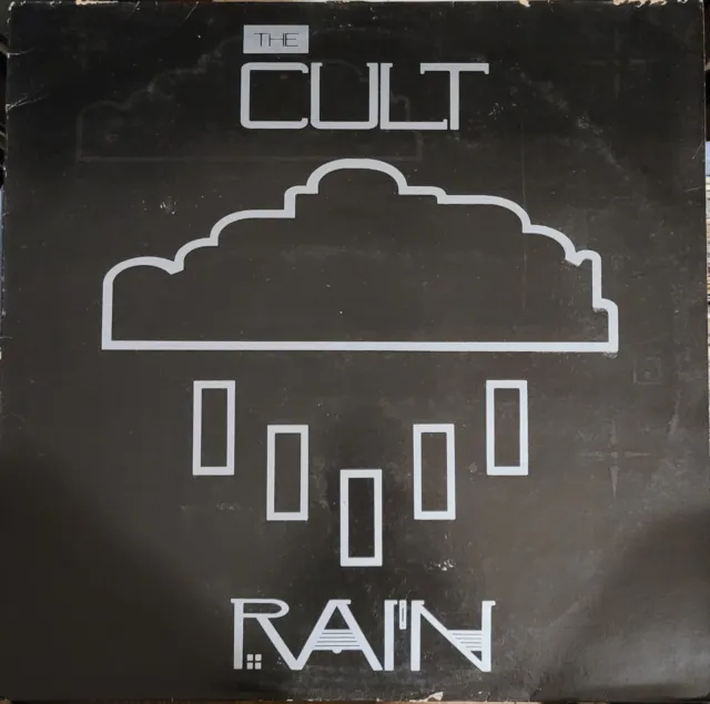Disco de vinilo de rock alternativo The Cult Rain 1985 importación BEG147T