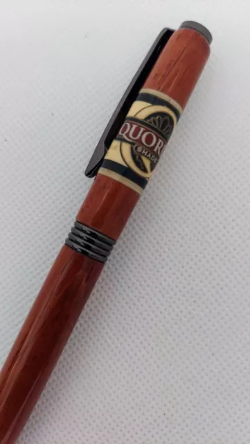 Hand Crafted  Custom Made Wood Cigar Label Ball Point Pen