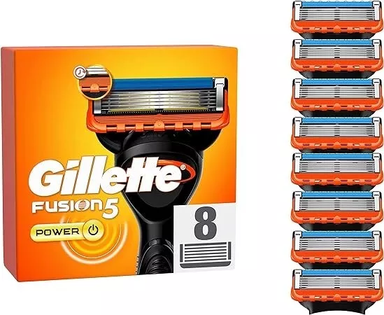 Gillette Fusion5 Power Rasierklingen 8er Pack