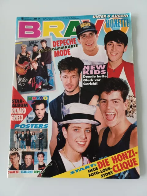 Bravo 18 /25.4.1991 Michael Jackson Depeche Mode  Guns N Roses Queen M.Jackson
