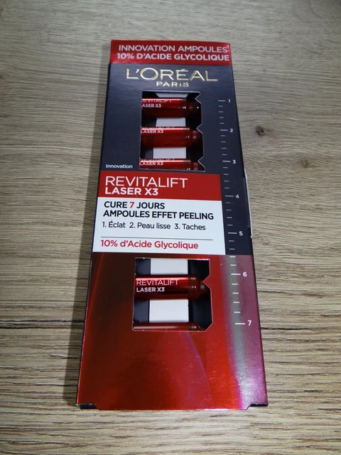 Ampoules Raffermissantes Visage L'Oréal Age Perfect - Collagène - Cure 7 Jours - 40 Ml - Neuf Sous Emballage - Fabriqué En France