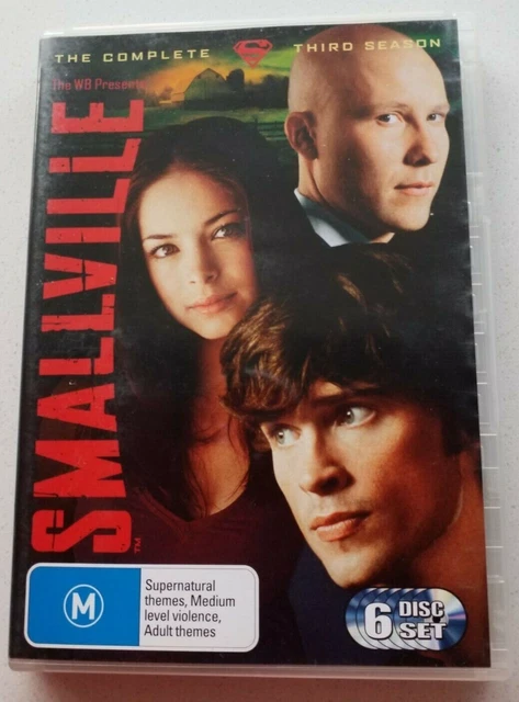 SMALLVILLE THE COMPLETE Third Season 3 DVD NEW Region 4