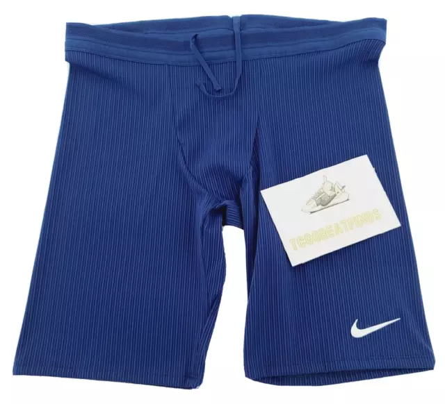 Nike Pro Elite Tights Men’s Size 4XL CI0617-XXX Blue Made in USA RARE