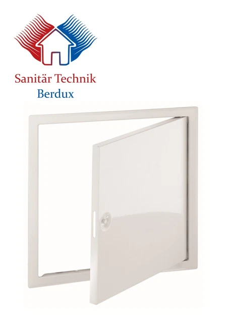 Puerta de revisión Softline 400x400 mm, blanca, con cierre cuadrado NUEVA & EMBALAJE ORIGINAL