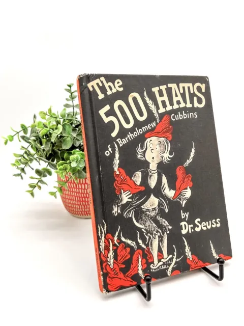 1938 Dr. Seuss “The 500 Hats of Bartholomew Cubbins” Book Club Edition Vintage