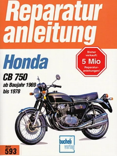 HONDA CB750 1969-1978 Reparaturanleitung Reparatur-Buch/Handbuch/Wartung/Pflege