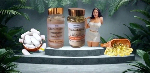 Glules claircissantes Au Glutathione Et Vitamine E - Bote De 100 - Soin De Nuit Neuf Glules claircissantes Au Glutathione Et Vitamine E - Bote De 100 - Soin De Nuit Neuf