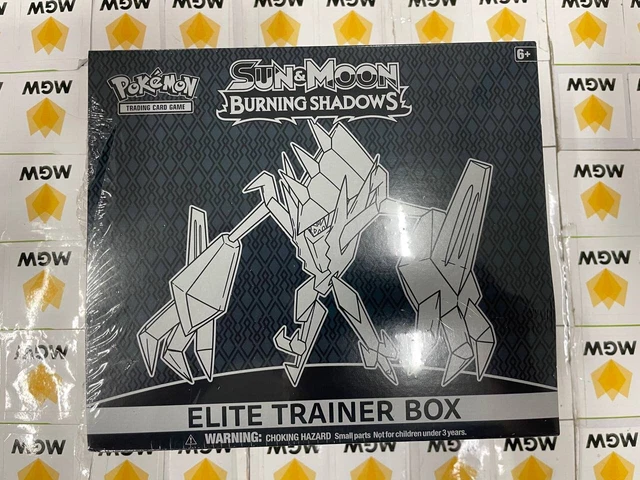 Pokemon TCG SM3 Burning Shadows Elite Trainer Box Factory Sealed BNIB *Damaged*
