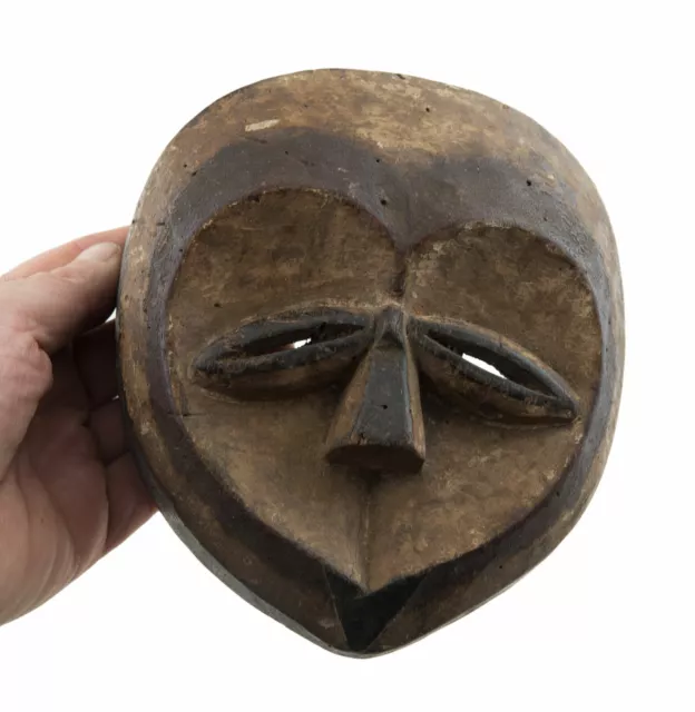 Mask Passport Lega Lukwakongo Bwami Congo DRC Tribale Art African 16992 2