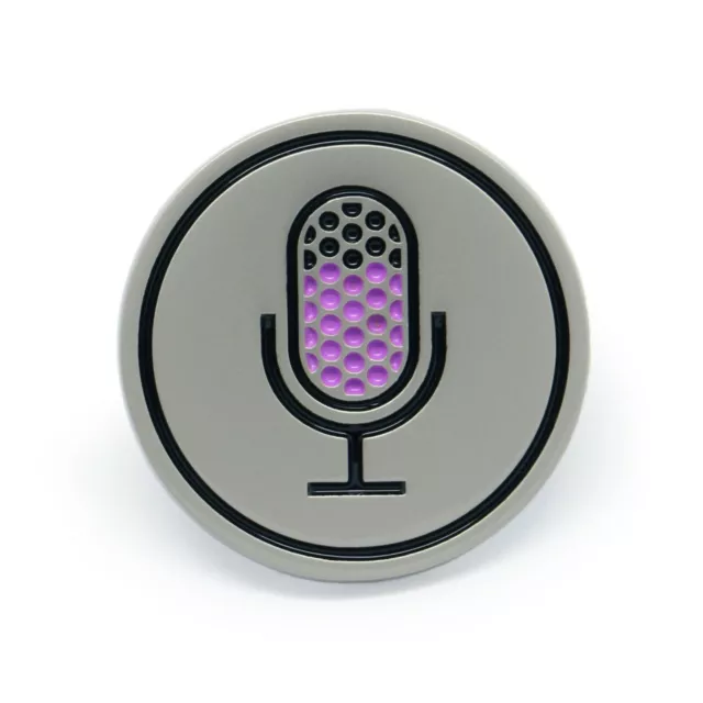 Apple iOS Enamel Pin - Siri - iPhone Developer UX WWDC