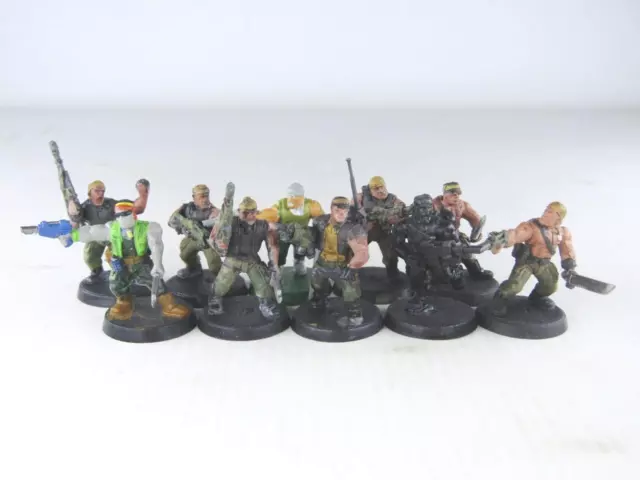 (6525) Catachan Infantry Squad Imperial Guard Astra Militarum 40k 30k Warhammer