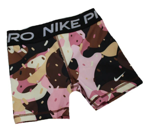 X) RAGAZZA NIKE PRO DQ9117-010 NERI COLORATI DRI FIT 3 taglia L 146 - 156 NUOVI