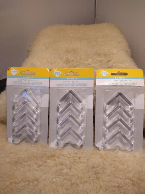 Safety Corner Guards For Table Corners & Other Baby Proofing Edges Total 12 Pcs