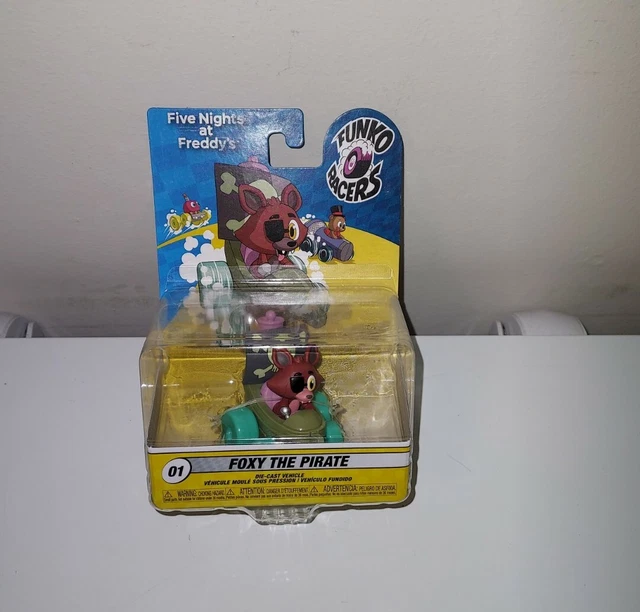 Five Nights Freddy's Funko Racers Fnaf Foxy The Pirate #01 Diecast Vehicle New