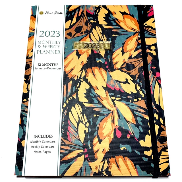2023 PLANNER PUNCH Studio Monthly Planner Weekly Agenda Doodle Blocks 2023 planner punch studio monthly planner weekly agenda doodle blocks