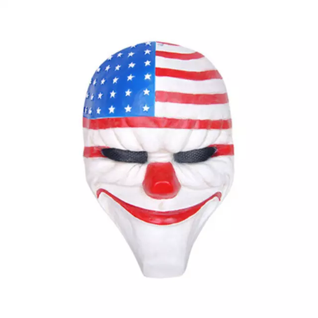 FRP Flag Clown Red Head Old Man Fiberglass Mask Halloween Terror Harvest Day 2