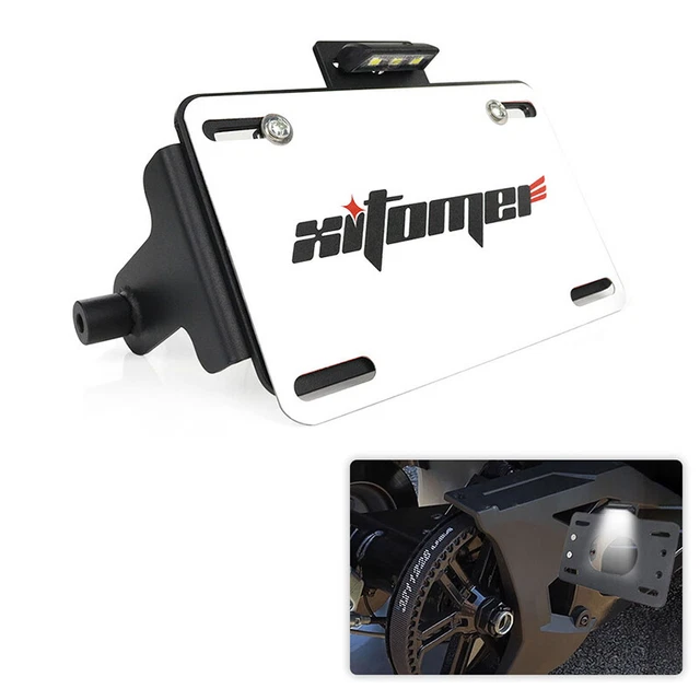 Fit For Polaris Slingshot Base 2015-2017 Iron Fender Eliminator License Plate