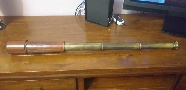 TELESCOPIO BROADHURST CLARKSON & Co 3 DRAW