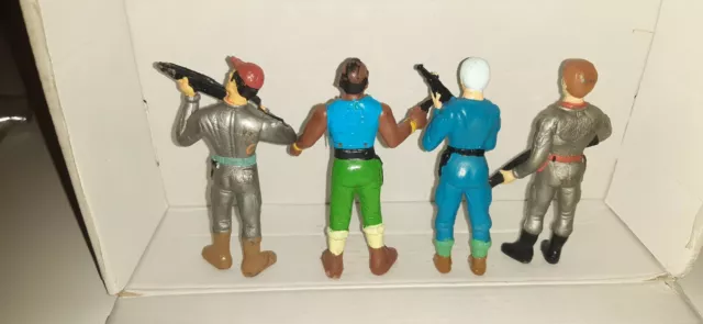 Ultra Rare Complete Set Team A Pvc 8 Cm Figures Spanish Bootleg 2