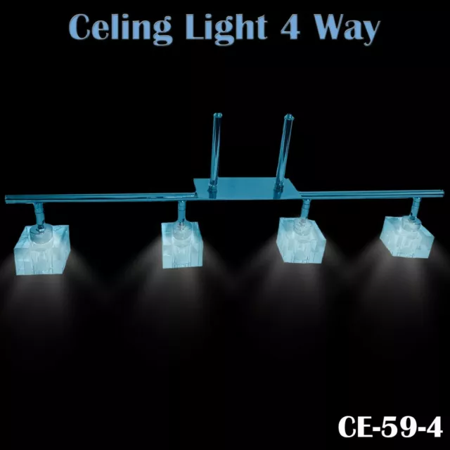 Modern LED Crystal Ceiling Lights Chandelier Lamp Pendant Bed Living Room Light