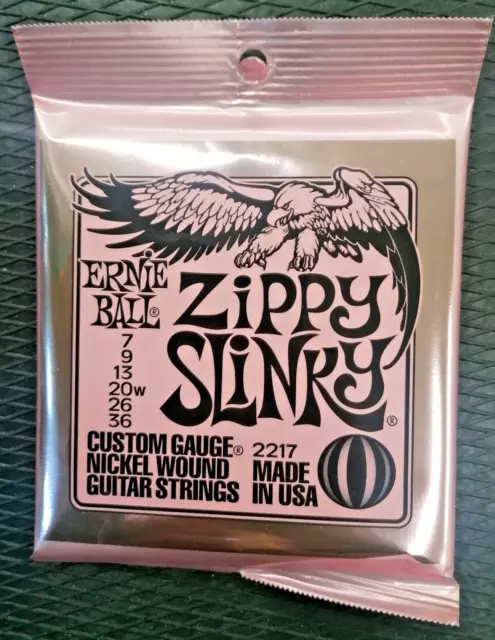 Ernie Ball  2217 Zippy Slinky Muta Set da 6 Corde Per Chitarra Elettrica 7-36