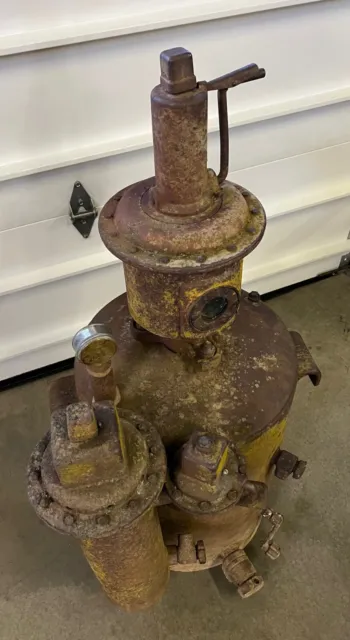 Acetylene Generator Rare Vintage Old Maker Machine Pot Patina Gas Propane Bin Nr