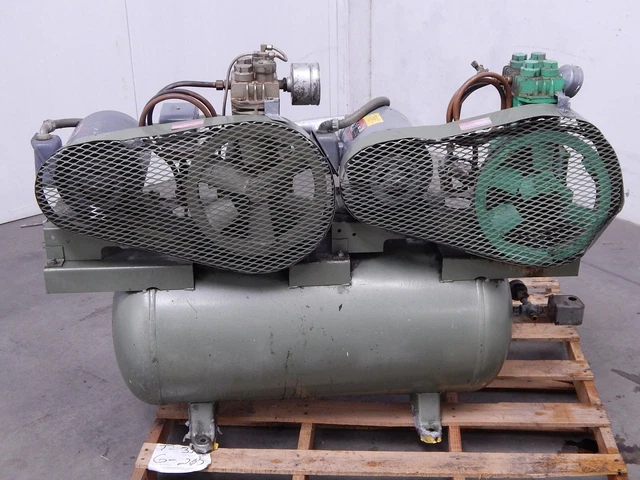Dayton 2N981H 2N981-G Dual Air Compressor 1.5 HP T145233