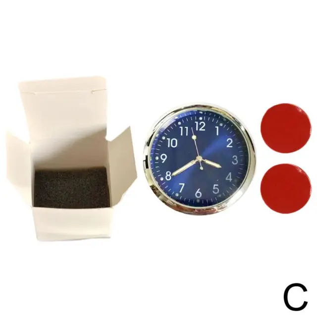 B Car Clock Luminous Stick-On Digital Watch Quartz Clocks For Vehicle New C8  C8