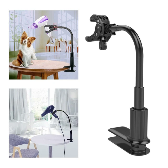 Support de Sèche-cheveux pour Animaux de Compagnie Rotatif Mains Libres