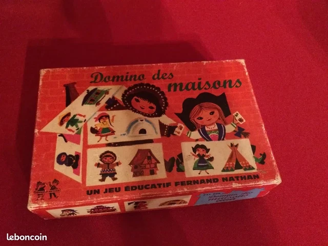 Jeu NATHAN vintage : Domino des lettres n°463 complet - Jeux & Jouets