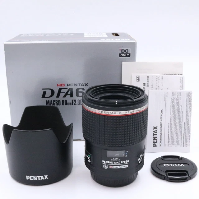 PENTAX HD FA645 Macro 90mm F2.8ED Aw Sr Lentille 【 Near Mint en Boîte 】 645Mount