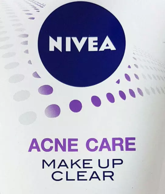 Nivea Acne Care Make Up Clear 3 in 1 Mud Scrub Facial Face Cleanser 100g 2